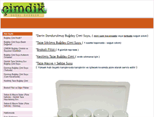 Tablet Screenshot of cimdik.biz